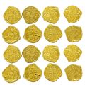 10/25/50pcs Plastic Pirate Coin Fake Gold Coin Treasure Game Simulation Toys Coin Kids Party Gift Kids Birthday Children's Gift.