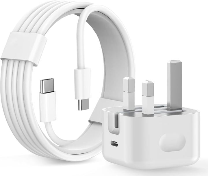 PD 35W Fast Charger For All Smart Phone Iphone, Samsung , Redmi, Realme, Poco, Vivo,Xiaomi Fast Charging And Cable Type C To Type C (3Pin Charger + Cable)