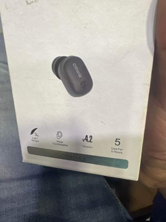 Hm K8 Mini Wireless Earbuds(Black)