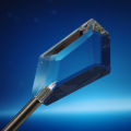 Handheld Foreground Blur Prop Glass Crystal Prism with stick for photography.