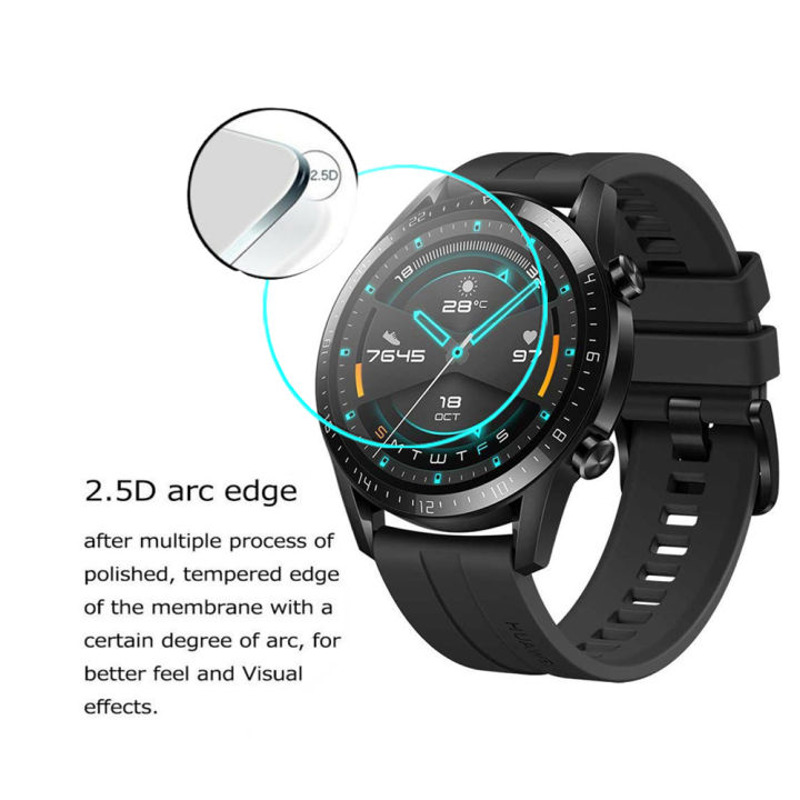 2pcs%20for%20%20GT%20Runner%202%20%20for%20%20Watch%20Magic%202%20GT2%20GT3%20GT6%20Pro%2042mm%2046mm%20Smartwatch%202.5D%20Tempered%20Glass%20Screen%20Protector%20-%20Image%203