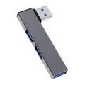 3 in 1 USB HUB Type C HUB OTG USB 3.0/Type-C 3.0 To 3 USB USB Splitter Hub Speed 5.0Gbps 3 Port for PC Computer Laptop. 