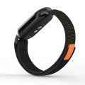 Nylon Breathable Strap for Xiaomi Mi Band 8 Wristband Bracelet Metal Head Particles Summer Replacement Belt. 