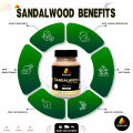 Pure Sandalwood Powder (Chandan Powder) 75g – Organic Natural Sandal Powder for Face Masks & DIY Skincare. 