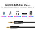 Vention 3.5 to 2.5 Aux Cable Jack 3.5 mm to Jack 2.5 mm Audio Cable Jack 3.5 for Headphone Aux Speaker Connector Cord 2.5 to 3.5.