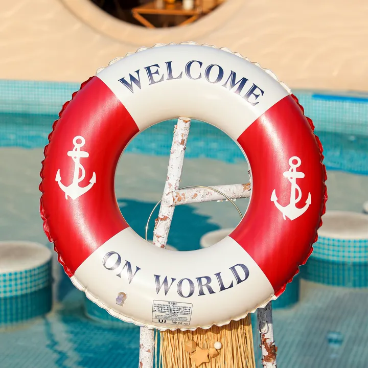 Retro%20Boat%20Anchor%20Women's%20Swimming%20Ring,%20Swimming%20Pool%20Floating%20Row%20Adult%20Handrail%20Lifebuoy,%20Leisure%20Beach%20Swimming%20Inflatable%20F%20-%20Image%205