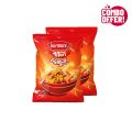 Kurmure Jhall Chanachur (Fire & Ice) 200gm - 2 Packs Combo. 