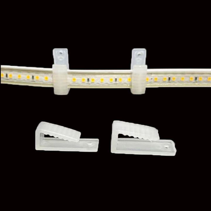 LED Strip Fasteners Clips Connector Holder for Fixing 220V COB RGB Neon ...