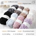 1 Skein 50 Grams Super Soft Fur Yarn Chunky Fluffy Faux Fur Yarn Eyelash Yarn for Crochet Knit Scarf Accessories and Blankets. 