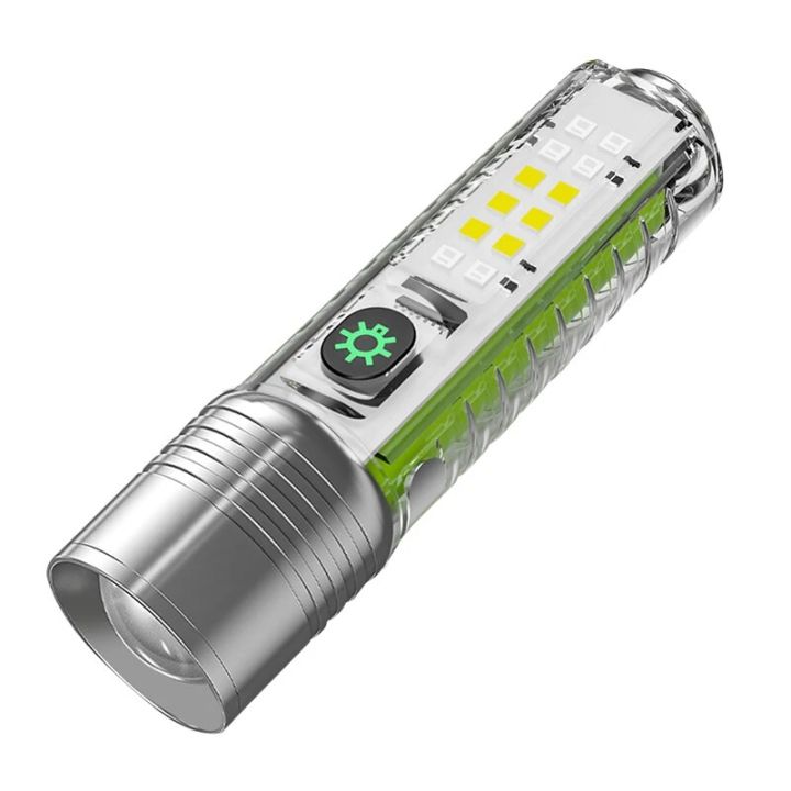 Super Bright L2 LED Flashlight Fixed Focus Lighting White Red Blue Purple Multi Color Lights Fishing Searching Camping Lantern