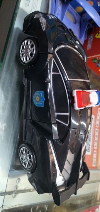 Police Warrior Robot Car