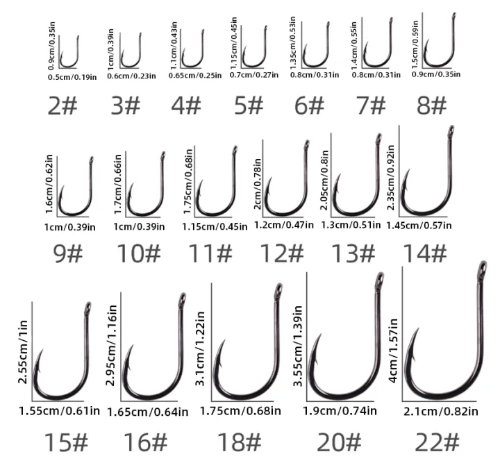 Aorace%20100pcs/Box%20Fishing%20Hooks%20Iseama%20Circle%20Carp%20Eyed%20Fishing%20Hook%20Set%20Size%202-15#%20Ring%20Eye%20Japan%20Fishhooks%20Single%20Jig%20Hook%20-%20Image%204