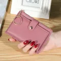 Trendy Ultra-thin Coin Purse Multi-functional Card Case Portable Travel Zipper Card Case. 