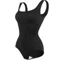 Women's Wide Strap Tummy Control Shapewear Bodysuit Comfortable Non-Slip Fitness Wear for Abdomen Toning Stylish Daily Wear Outf. 