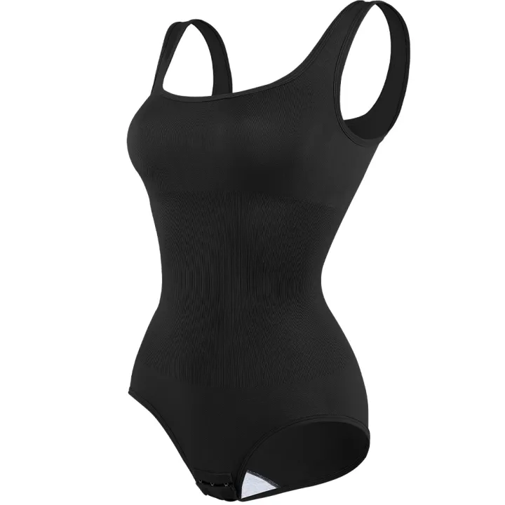 Women's%20Wide%20Strap%20Tummy%20Control%20Shapewear%20Bodysuit%20Comfortable%20Non-Slip%20Fitness%20Wear%20for%20Abdomen%20Toning%20Stylish%20Daily%20Wear%20Outf%20-%20Image%208