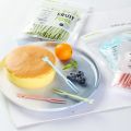 20 pcs Fruit Fork Mini Children Snack Cake Dessert Food Fruit Pick Toothpick. 