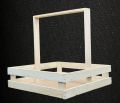 Baby gift/wooden basket 16/16/16 inches for wedding/engagement/birthday/any event. 