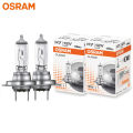OSRAM 2pcs CLASSIC H7 12V 55W PX26d Car Halogen Head Light Standard Auto Bulbs 3200K Original Lamps OEM Quality 64210, Pair.