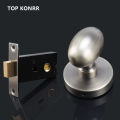 TOP KNORR Door Handle Invisible Door Lock Hidden Door Single Side Interior Hidden Goose Egg Shaped Door Lock Security Handle. 