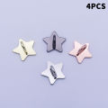 Cosmic Charm Phone Holder; Adhesive Metal Moon Star Bow Ring Stand with Hook Buckle. 