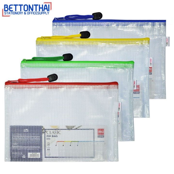 Comix%20A5%20Zipper%20Clear%20Bag%20%205%20Pcs%20Set%20-%20Image%202