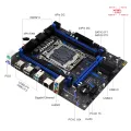 Kllisre X99 Motherboard Combo Kit Set LGA 2011-3 Xeon E5 2680 V4 CPU DDR4 16GB (2PCS 8G) 2666MHz Desktop Memory. 