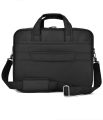 BINSHI premium quality (15 inches laptop) portable business bag with shoulder stripe men's briefcase. 