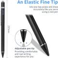 Evach Active Stylus Digital Pen with Ultra Fine Tip for iPad iPhone Samsung Tablets, Compatible with Apple Pen, Stylus Pen for iPad Pro - Black. 