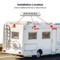 12V/24V RV LED Awning Porch Light Waterproof Motorhome Caravan Van Camper Trailer Wall Lamps.