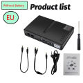 【Without Battery】Mini DC UPS Uninterruptible Power Supply 18650 Replaceable Battery Backup 5v 9v 12v 220V for Router Wifi Modem. 