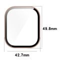 Tempered Glass+Case For CMF Watch Pro Screen Protector Anti-scratch Protective Cover For CMF by Nothing Watch Pro PC Case.