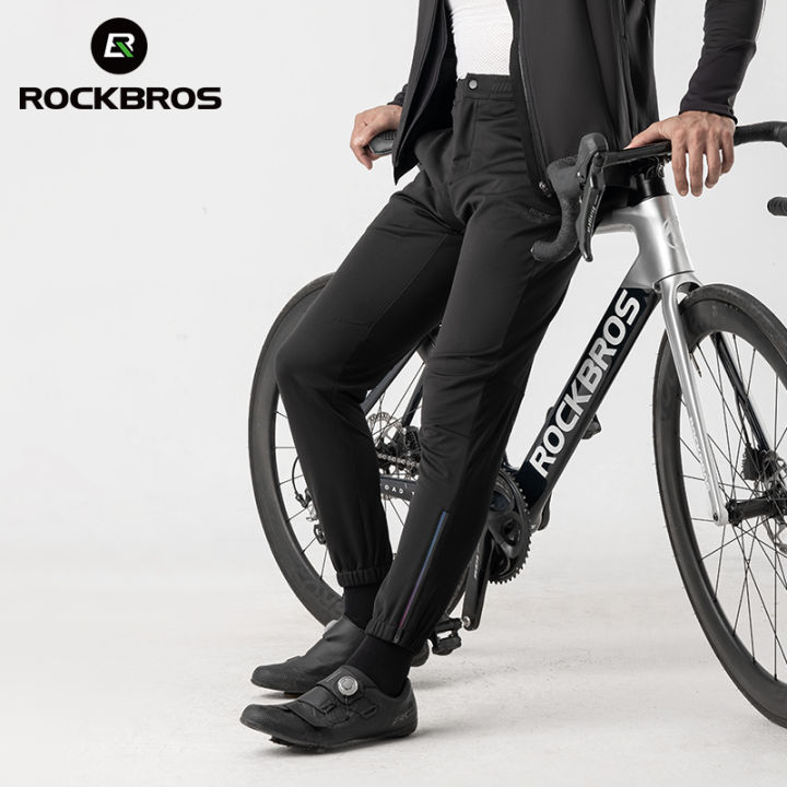 ROCKBROS%20Cycling%20Pants%20Autumn%20Winter%20Casual%20Windproof%20Fleece-lined%20Long%20Pants%20Riding%20Fitness%20Trousers%20Outdoor%20Warmth%20Pants%20-%20Image%204