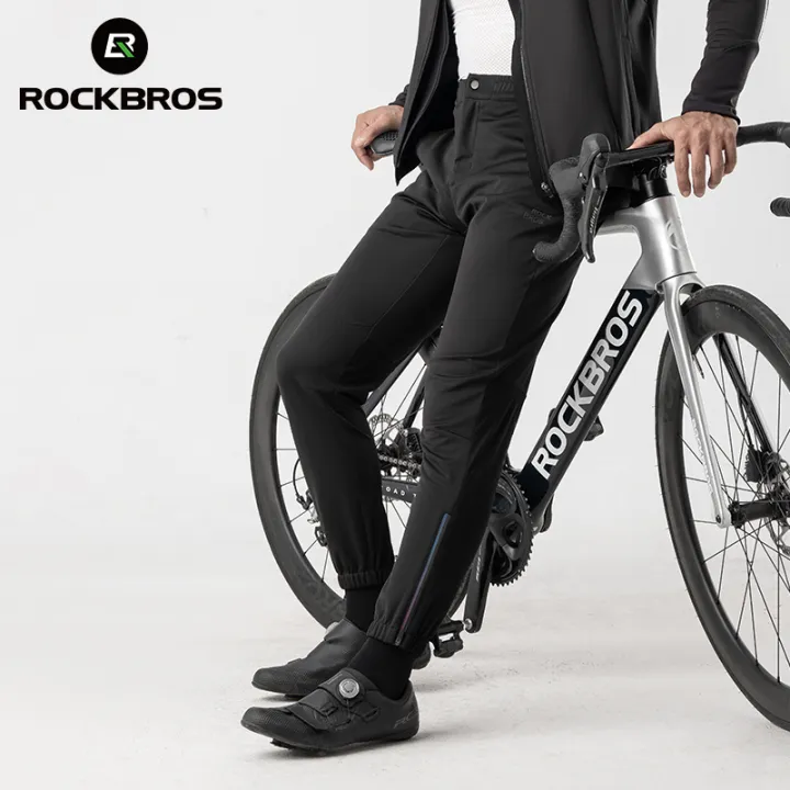 ROCKBROS%20Cycling%20Pants%20Autumn%20Winter%20Casual%20Windproof%20Fleece-lined%20Long%20Pants%20Riding%20Fitness%20Trousers%20Outdoor%20Warmth%20Pants%20-%20Image%204