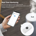 Tuya WiFi/zigbee Light Sensor Luminance Sensor Illumination Brightness Detector Home Automation with Smart Life Device Linkage. 