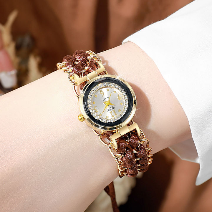 Women's%20Watch%20Fashion%20Braided%20Rope%20Bracelet%20Quartz%20Watches%20-%20Image%204