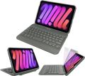 Arteck Bluetooth Keyboard Case for iPad Mini 6, 8.3-inch, with 130 Degree Swivel Rotating Stand, Shockproof Protection, Auto Sleep/Wake Feature, USB-C Charging. 