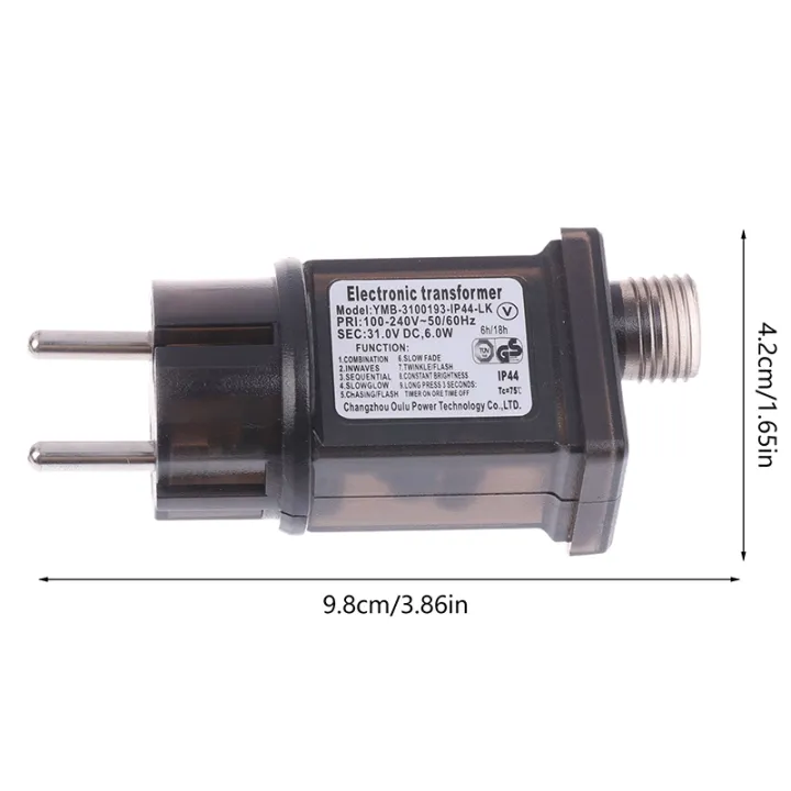 EU%20Plug%20AC%20220V%20To%2031VDC%206W%208%20Functional%20With%20Remote%20Control%20SELV%20LED%20Lamp%20Driver%20Switch%20Adapter%20IP44%20Waterproof%20Laser%20Lighting%20-%20Image%206