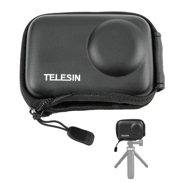 TELESIN%20Mini%20Storage%20Protection%20Bag%20For%20Dji%20Osmo%20Action%204%20Brushed%20Half%20Open%20Quick%20Release%20Carrying%20Case%20for%20Action%203%20Accessories%20-%20Image%207