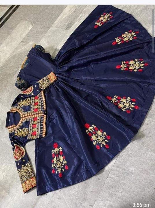 Fancy%20jacket%20Maxi%203pc%20Embroidered%20jacket%20+%20Embroidered%20maxi+%20trouser%20Fine%20quality%20stitching%20Fine%20Stuff%20-%20Image%203