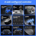 G6 Mobile Game Controller For Switch/IOS/Andriod/PC Support Streaming media/cloud Game Mobile Phone GamePad Hall effect joystick. 