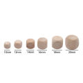 10 Pcs Blank Wooden Dice Unfinished Square Blocks 6 Sided Wood Cubes with Rounded Corners for DIY Craft Projects. 