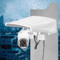 1pc Plastic Protective Covers Shield Wall Waterproof Rainproof Cover Turret Dome Cameras Protection Box For Security Camera. 