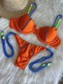 RUOTONGSEPT New  Push up Bikini Set Swimsuit Women's low-waist Swimwear For Female Two Piece Beachwear 2023 Bathing Suit. 