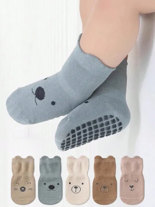 5%20Pairs%20of%20Baby%20Floor%20Socks%20for%20All%20Seasons%20Kidsren's%20Non-Slip%20Baby%20Toddler%20Socks%20Soft%20Bottom%20Indoor%20Cute%20Boys%20and%20Girls%20Socks%20-%20Image%206