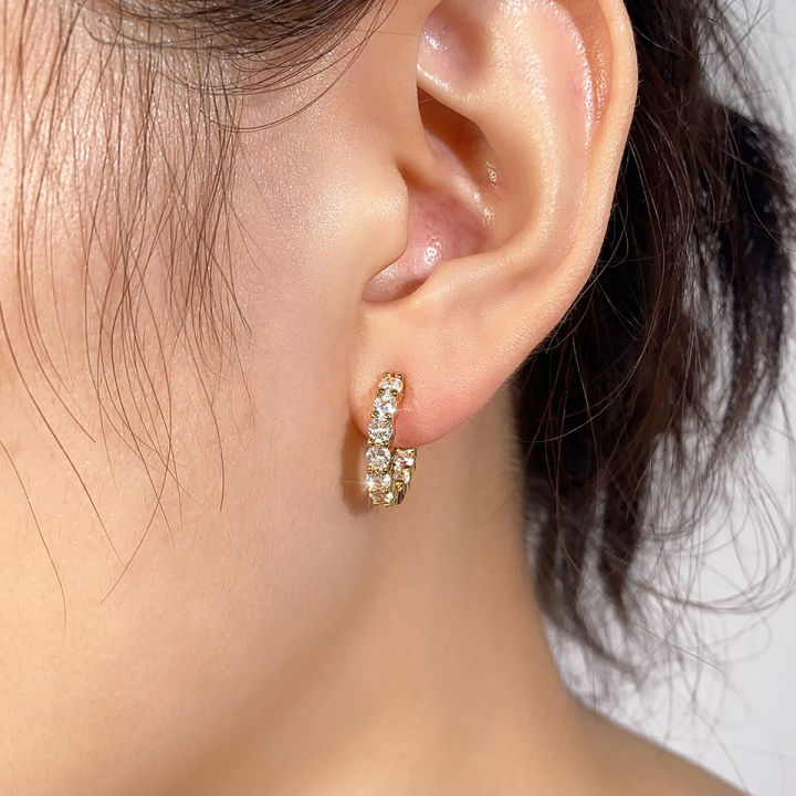 Yupsk%206pcs%20Shiny%20Zircon%20Ear%20Rings%20White%20Gold%20Color%20Huggie%20Cartilage%20Piercing%20Ear%20Cuff%20Tiny%20Earring%20for%20Women%20Men%20Jewelry%20Gift%20-%20Image%205