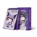 92pcs Sanrio Kuromi Cards Kawaii Kuromi Collectible Card High Definition Collectible Card  Card Double-sided LOMO Card. 