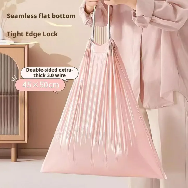 100PCS%20Drawstring%20Trash%20Bags,%20Thickened%20Large%20Kitchen%20Garbage%20Bags,%20Auto%20Pull%20&%20Tie%20Tall%20Kitchen%20Bags%20For%20Home%20-%20Image%205