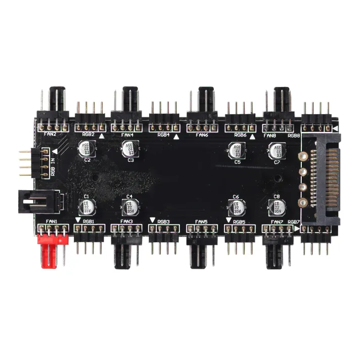 12V%204Pin/5V%203PIN%20Cooler%20Fan%20HUB%20Splitter%20SATA%20Power%20Supply%20ARGB/RGB%20PWM%20Fan%20Hub%20Case%20Fan%20Hub%20Adapter%20Motherboard%20Sync%20with%20Cable%20-%20Image%205