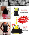 Women Waist Trainer Corset Zipper Vest Body Shaper Cincher Shapewear Slimming Belt Sports Girdle Neoprene Sauna Tank Top.