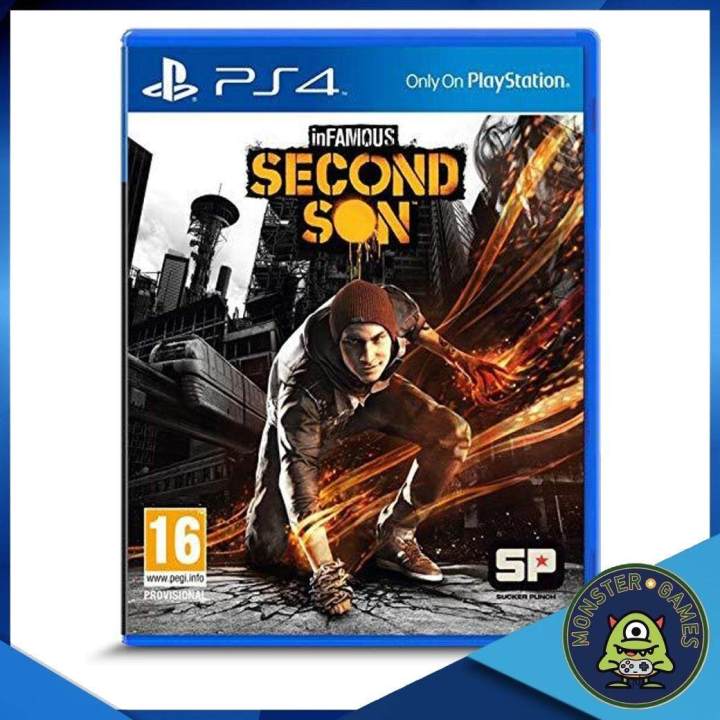 Infamous Second Son Ps4 Authentic Disc, Brand New!!! (Ps4 Games)(Infamous Ps4)